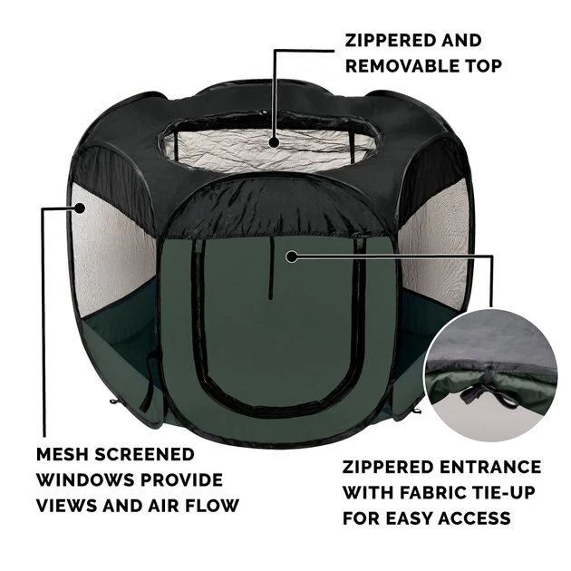 FurHaven Soft-sided Dog & Cat Playpen 7 FurHaven Soft-sided Dog & Cat Playpen - Image 5