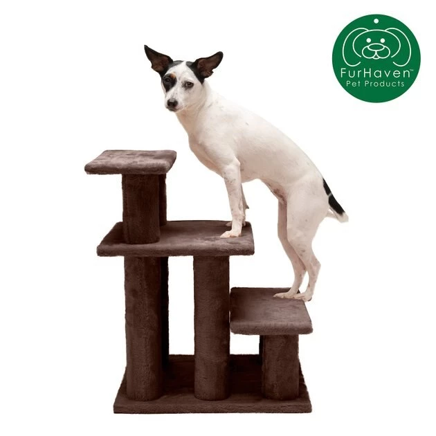 FurHaven Steady Paws Cat & Dog Stairs 5 FurHaven Steady Paws Cat & Dog Stairs - Image 3