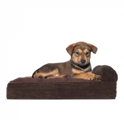 FurHaven Chaise Lounge Orthopedic Cat & Dog Bed w/Removable Cover