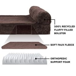 FurHaven Chaise Lounge Orthopedic Cat & Dog Bed w/Removable Cover 14 FurHaven Chaise Lounge Orthopedic Cat & Dog Bed w/Removable Cover -Hart FurHavOfficial Shop 198869 PT4. SY630 V1585665756