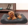FurHaven Minky Plush Luxe Lounger Memory Foam Dog Bed w/Removable Cover