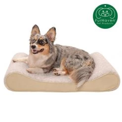 FurHaven Ultra Plush Luxe Lounger Cooling Gel Dog Bed w/Removable Cover 14 FurHaven Ultra Plush Luxe Lounger Cooling Gel Dog Bed w/Removable Cover -Hart FurHavOfficial Shop 198950 PT3. SY630 V1627619529