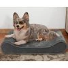 FurHaven Minky Plush Luxe Lounger Cooling Gel Dog Bed w/Removable Cover