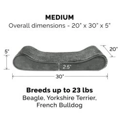 FurHaven Minky Plush Luxe Lounger Cooling Gel Dog Bed w/Removable Cover -Hart FurHavOfficial Shop 198981 PT4. SY630 V1627618595