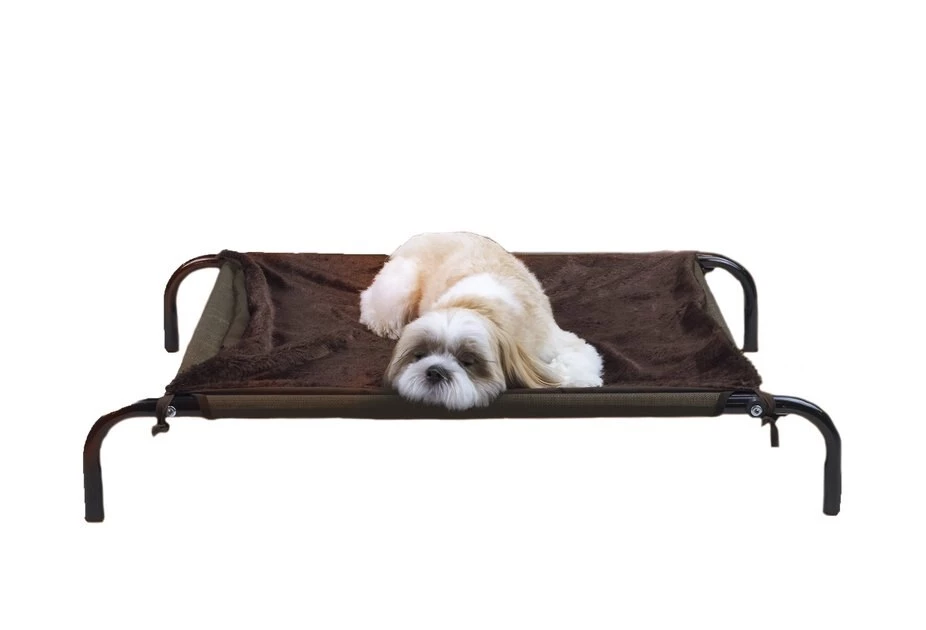 FurHaven Plush Blanket for Elevated Dog Bed 3 FurHaven Plush Blanket for Elevated Dog Bed