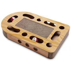 FurHaven Busy Box Corrugated Archway Cat Scratcher Toy with Catnip -Hart FurHavOfficial Shop 199045 PT4. SY630 V1587156068