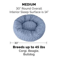 FurHaven Curly Fur Bolster Dog Bed w/Removable Cover 15 FurHaven Curly Fur Bolster Dog Bed w/Removable Cover -Hart FurHavOfficial Shop 206587 PT4. SY630 V1618875457