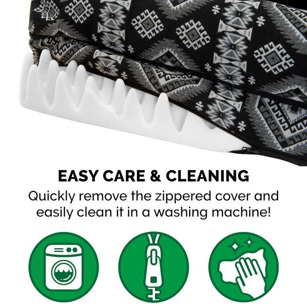 FurHaven Southwest Kilim Cat & Dog Bed 10 FurHaven Southwest Kilim Cat & Dog Bed - Image 8