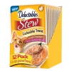 Hartz Delectables Stew Non-Seafood Recipe with Chicken Lickable Wet Cat Treat, 1.4-oz, case of 12