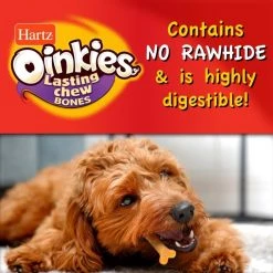 Hartz Oinkies 4" Real Chicken Lasting Chew Bone Dog Treats 11 Hartz Oinkies 4" Real Chicken Lasting Chew Bone Dog Treats -Hart FurHavOfficial Shop 222645 PT4. SY630 V1616788599