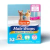 Hartz Disposable Male Dog Wraps with FlashDry Gel Technology