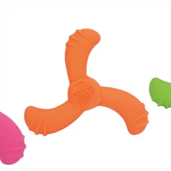 Hartz Dura Play Boomerang Bacon Scented Squeaky Latex Dog Toy, Color Varies -Hart FurHavOfficial Shop 222813 pt5. SY630 V1589231645