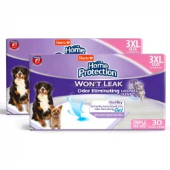 Hartz Home Protection Odor Eliminating Lavender Scent Dog Pads, XXX-Large