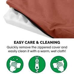 FurHaven Deluxe Oxford Orthopedic Indoor/Outdoor Dog & Cat Bed w/ Removable Cover -Hart FurHavOfficial Shop 238759 PT7. SY630 V1619656362