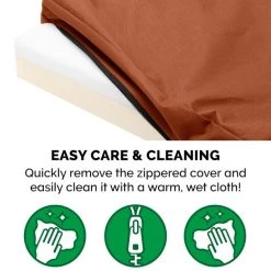 FurHaven Deluxe Oxford Memory Foam Indoor/Outdoor Dog & Cat Bed w/ Removable Cover -Hart FurHavOfficial Shop 238784 PT7. SY630 V1606389127