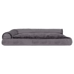 FurHaven Plush Deluxe Chaise Cat & Dog Bed w/Removable Cover -Hart FurHavOfficial Shop 242780 PT2. SY630 V1627615300