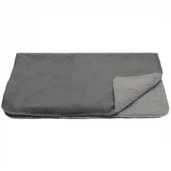 FurHaven Orthopedic Plush & Suede Sofa Dog & Cat Bed & Blanket, Gray, Large -Hart FurHavOfficial Shop 242797 PT4. SY630 V1625250220
