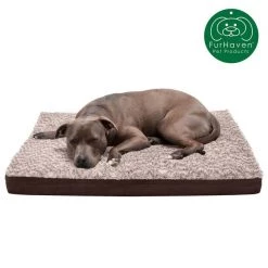 FurHaven Faux Fur & Suede Deluxe Orthopedic Dog & Cat Mattress 14 FurHaven Faux Fur & Suede Deluxe Orthopedic Dog & Cat Mattress -Hart FurHavOfficial Shop 244341 PT3. SY630 V1602307562