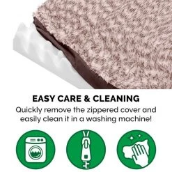 FurHaven Faux Fur & Suede Deluxe Orthopedic Dog & Cat Mattress 18 FurHaven Faux Fur & Suede Deluxe Orthopedic Dog & Cat Mattress -Hart FurHavOfficial Shop 244341 PT7. SY630 V1602339072