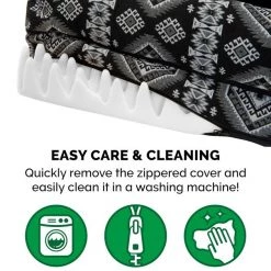 FurHaven Southwest Kilim Orthopedic Deluxe Chaise Dog & Cat Bed 18 FurHaven Southwest Kilim Orthopedic Deluxe Chaise Dog & Cat Bed -Hart FurHavOfficial Shop 244362 PT7. SY630 V1602338498