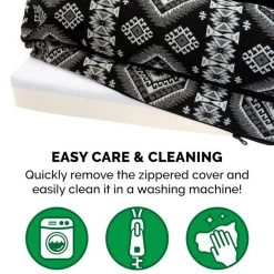 FurHaven Southwest Kilim Memory Foam Deluxe Chaise Dog & Cat Bed -Hart FurHavOfficial Shop 244401 PT7. SY630 V1606370824