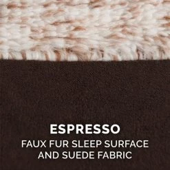 FurHaven Faux Fur & Suede Memory Foam Sofa Dog & Cat Bed -Hart FurHavOfficial Shop 244423 PT8. SY630 V1601616668