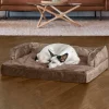 FurHaven Plush & Velvet Memory Foam Comfy Couch Dog & Cat Bed -Hart FurHavOfficial Shop 244433 MAIN. SY630 V1606316230