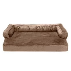 FurHaven Plush & Velvet Memory Foam Comfy Couch Dog & Cat Bed -Hart FurHavOfficial Shop 244433 PT2. SY630 V1606354024
