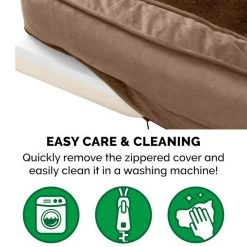 FurHaven Plush & Velvet Memory Foam Comfy Couch Dog & Cat Bed -Hart FurHavOfficial Shop 244433 PT7. SY630 V1606368122