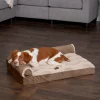 FurHaven Wave Fur & Velvet Cooling Gel Deluxe Chaise Dog & Cat Bed 2 FurHaven Wave Fur & Velvet Cooling Gel Deluxe Chaise Dog & Cat Bed -Hart FurHavOfficial Shop 244460 MAIN. SY630 V1601614009