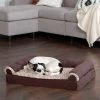 FurHaven Faux Fur & Suede Cooling Gel Sofa Dog & Cat Bed 1 FurHaven Faux Fur & Suede Cooling Gel Sofa Dog & Cat Bed -Hart FurHavOfficial Shop 244467 MAIN. SY630 V1601616061