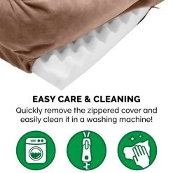 FurHaven Velvet Waves Perfect Comfort Orthopedic Sofa Cat & Dog Bed -Hart FurHavOfficial Shop 244618 PT7. SY630 V1611071318