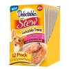 Hartz Delectables Stew Non-Seafood Recipe Chicken & Beef Lickable Wet Cat Treats, 1.4-oz, case of 12 -Hart FurHavOfficial Shop 248592 MAIN. SY630 V1615250211