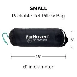 FurHaven Trail Pup Packable Stuff Sack Travel Pillow Dog Bed -Hart FurHavOfficial Shop 250942 PT2. SY630 V1619661447