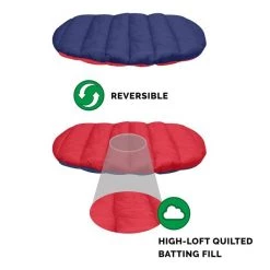 FurHaven Trail Pup Packable Stuff Sack Travel Pillow Dog Bed -Hart FurHavOfficial Shop 250942 PT6. SY630 V1619656332