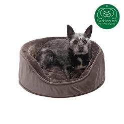 FurHaven Plush & Velvet Orthopedic Bolster Cat & Dog Bed w/Removable Cover 13 FurHaven Plush & Velvet Orthopedic Bolster Cat & Dog Bed w/Removable Cover -Hart FurHavOfficial Shop 250970 PT3. SY630 V1599003712