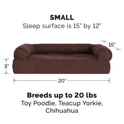 FurHaven Quilted Full Support Orthopedic Sofa Dog & Cat Bed 15 FurHaven Quilted Full Support Orthopedic Sofa Dog & Cat Bed -Hart FurHavOfficial Shop 251819 PT4. SY630 V1599844862