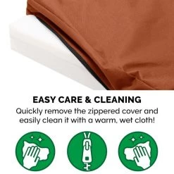 FurHaven Deluxe Oxford Full Support Dog & Cat Bed With Removable Cover -Hart FurHavOfficial Shop 251874 PT7. SY630 V1619659369