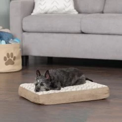 FurHaven NAP Ultra Plush Full Support Orthopedic Deluxe Dog & Cat Bed