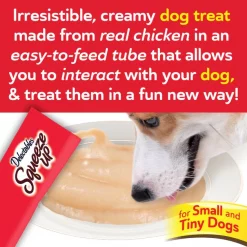 Hartz Delectables Squeeze Up Chicken Dog Lickable Treats, 0.5-oz pouch, case of 32 17 Hartz Delectables Squeeze Up Chicken Dog Lickable Treats, 0.5-oz pouch, case of 32 -Hart FurHavOfficial Shop 258676 PT6. SY630 V1644276417