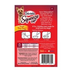Hartz Delectables Squeeze Up Chicken & Beef Dog Lickable Treats, 0.5-oz pouch, case of 32 -Hart FurHavOfficial Shop 258678 PT2. SY630 V1644275803