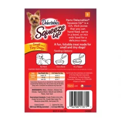 Hartz Delectables Squeeze Up Chicken & Cheese Dog Lickable Treats, 0.5-oz pouch, case of 12 13 Hartz Delectables Squeeze Up Chicken & Cheese Dog Lickable Treats, 0.5-oz pouch, case of 12 -Hart FurHavOfficial Shop 258680 PT2. SY630 V1644277658