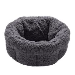 FurHaven Terry Self-Warming Hi-Lo Donut Cat & Dog Bed -Hart FurHavOfficial Shop 262923 PT2. SY630 V1606784842