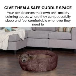 FurHaven Luxury Faux Fur Self-Warming Hi-Lo Donut Cat & Dog Bed -Hart FurHavOfficial Shop 262929 PT7. SY630 V1606794730