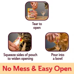 Hartz Delectables Savory Broths Tuna, Shrimp & Whitefish Lickable Cat Treats, 1.4-oz pouch, pack of 12 -Hart FurHavOfficial Shop 276005 PT5. SY630 V1630098103