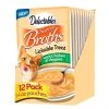 Hartz Delectables Savory Broths Chicken & Veggies Grain-Free Lickable Cat Treats, 1.4-oz pouch, pack of 12 -Hart FurHavOfficial Shop 276007 MAIN. SY630 V1615252655