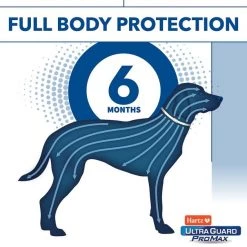 Hartz Ultra Guard ProMax Flea & Tick Collar for Dogs, 2 collars (12-mos. supply) -Hart FurHavOfficial Shop 277698 PT5. SY630 V1645228013
