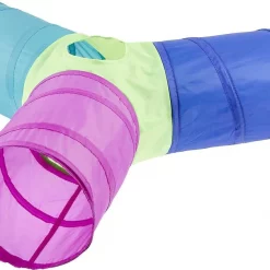 Hartz||Frisco Hartz Delectables Stew Chicken & Tuna Lickable Cat Treat, 1.4-oz, case of 12 + Frisco Peek-a-Boo Cat Chute Cat Toy, Colorful Tri-Tunnel -Hart FurHavOfficial Shop 298074 PT4. SY630 V1621266441