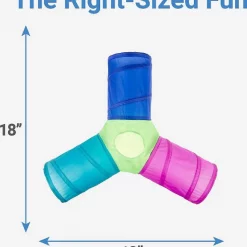 Hartz||Frisco Hartz Delectables Stew Chicken & Tuna Lickable Cat Treat, 1.4-oz, case of 12 + Frisco Peek-a-Boo Cat Chute Cat Toy, Colorful Tri-Tunnel -Hart FurHavOfficial Shop 298074 PT5. SY630 V1621266436