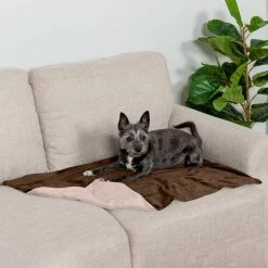FurHaven Waterproof Velvet Dog & Cat Throw Blanket